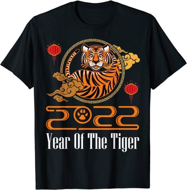 Official Year Of The Tiger Zodiac Lunar New Year Funny T-Shirt