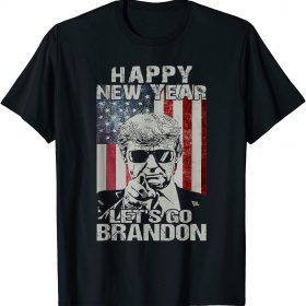 Let's Go Brandon "Trump Happy New Year" Tee Shirts