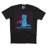 PEW PEW PEW VAPORWAVE BLACK GIFT SHIRTS