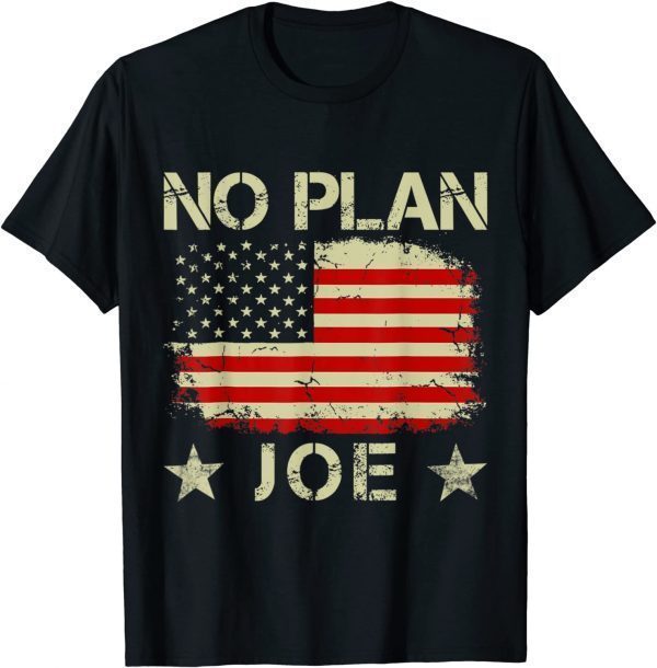 USA Flag Distressed Biden Costume Liberal Conservative Joke T-Shirt