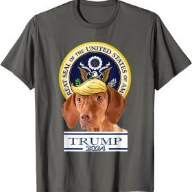 Funny Trump 2024 Vizslas T-Shirt