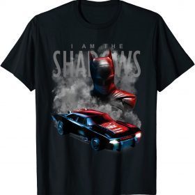 The Batman Batman and Batmobile 2022 T-Shirt