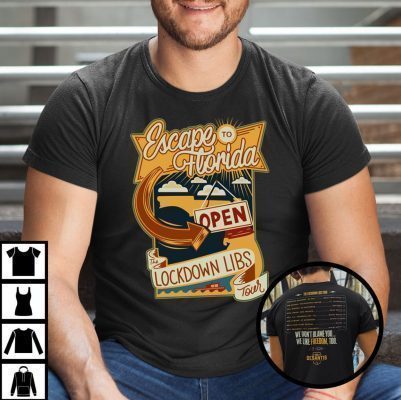 Vintage Ron Desantis Escape To Florida Desantis Shirts