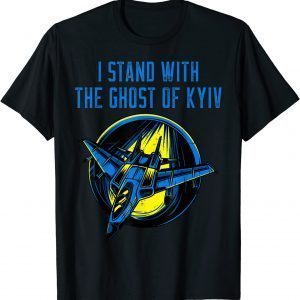 Ukraine ,Ace Pilot I Stand With The Ghost of Kyiv Unisex Shirt