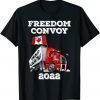 FREEDOM CONVOY 2022 PROUD CANADA TRUCKERS T-SHIRT