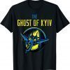 I Support Ukraine Pray For Ukraine The Ghost of Kyiv Shirt