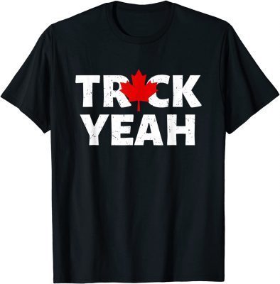 Canada Flag Freedom Convoy 2022 Canadian Trucker Maple Leaf Shirts