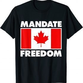 Canada Freedom Convoy 2022 Canadian Truckers Support 2022 TShirt