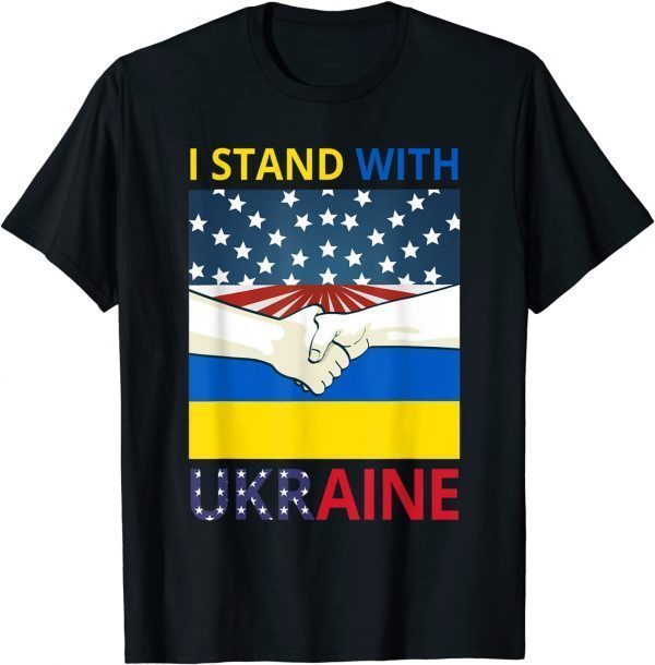 I Stand with Ukraine, War in Ukraine, No War T-Shirt