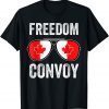 Freedom Convoy 2022 Canada Flag Sunglasses Tee Men Women TShirt