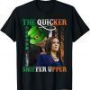 The Quicker Sniffer Upper Biden Leprechaun Patrick's day Tee Shirts