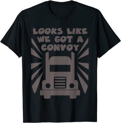 Trucker looks like We Got A Convoy Funny T-Shirt