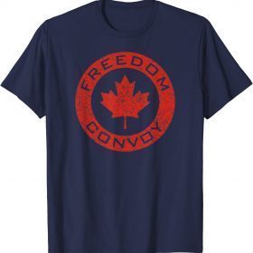 CLASSIC FREEDOM CONVOY 2022 CANADIAN MAPLE LEAF TRUCKER TEES SHIRTS