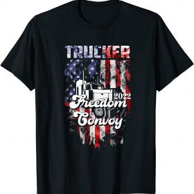 Freedom Convoy 2022 Truck Driver Protest Mandates Canada USA Classic Shirt