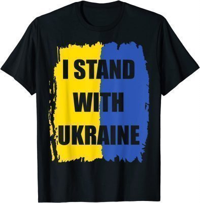 Support Ukraine I Stand With Ukraine Ukrainian Freedom T-Shirt