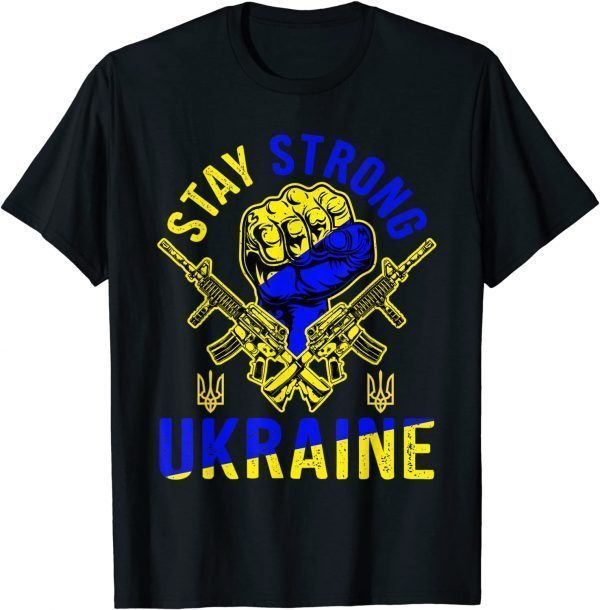 T-Shirt Support Ukraine I Stand With Ukraine Free Ukraine