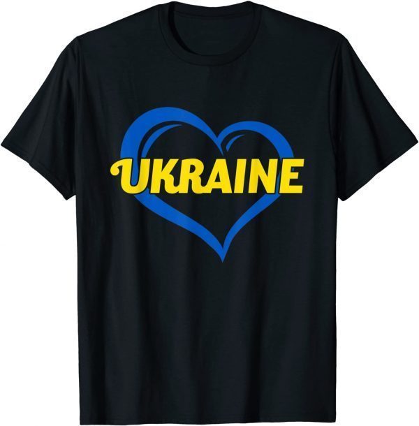 I Love Ukraine Stop Russian, Stop Putin T-Shirt