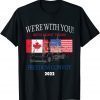 Classic Freedom Convoy 2022 Truckers Protest Canada United States TShirt