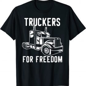 Truckers For Freedom Convoy 2022 Canada USA Thank You Classic Tee Shirts