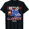 Freedom Convoy 2022 In Support of Truckers Mandate Freedom Shirt
