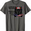 Support Canadian Truckers Freedom Convoy 2022 USA & CANADA Funny T-Shirt