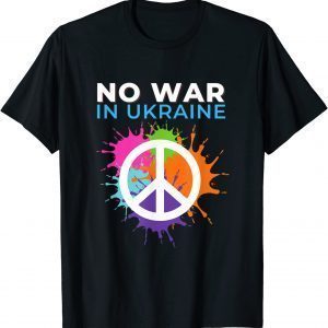 TShirt No War in Ukraine Classic