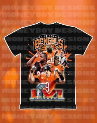 TShirt Cincinnati Bengals Super Bowl LVI