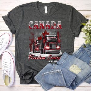 T-Shirt Canada Freedom Convoy Jan 2022