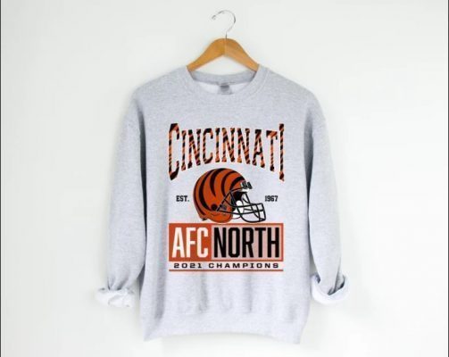 Classic Cincinnati Bengals AFC North Champions 2022 ,Super Bowl TShirt