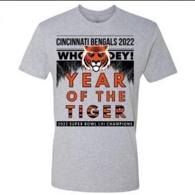 Cincinnati Bengals Year Of Tiger Super Bowl Champions Next Level 2022 TShirt