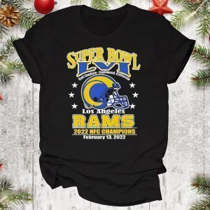 T-Shirt Los Angeles Rams 2022 NFC West Champions , Los Angeles Rams Champions