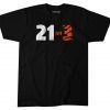21-3, Cincinnati Football SHIRTS