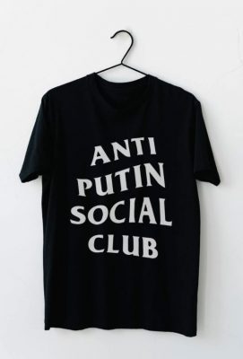Anti Putin Social Club, I Stand With Ukraine, Ukraine Flag, I Support Ukraine TShirt