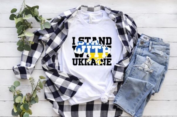 I stand with Ukraine tee, Support Ukraine Shirt