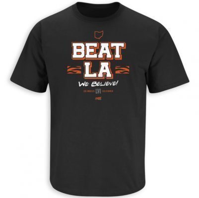 Funny Beat LA, Cincinnati Football Fans TShirt