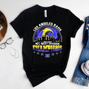 T-Shirt Los Angeles Rams 2022 NFC West Champions , Los Angeles Rams Win