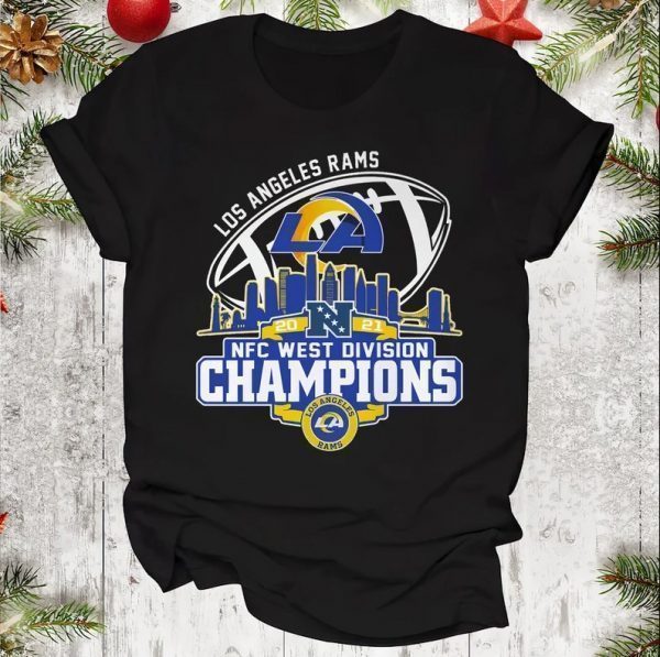 TShirt Los Angeles Rams 2022 NFC West Champions, Los Angeles Rams Champions