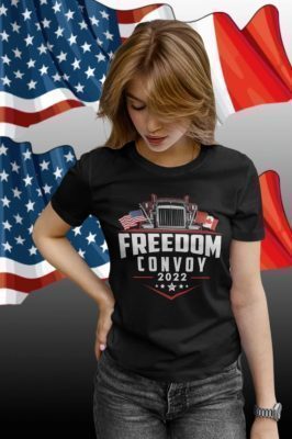 Official Canada Freedom Convoy 2022 ,Free Truckers Jan 2022 TShirt