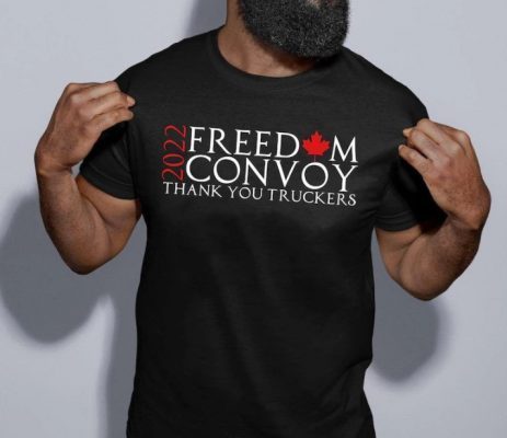 Freedom Convoy 2022 Thank you Truckers T-Shirt