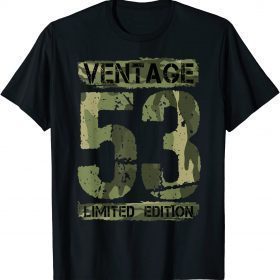 Funny 69 Years Old Vintage 1953 69th Birthday Decoration Men Women T-Shirt