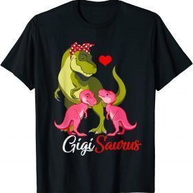 Classic Gigisaurus T-Rex Gigi Saurus Dinosaur Shirt