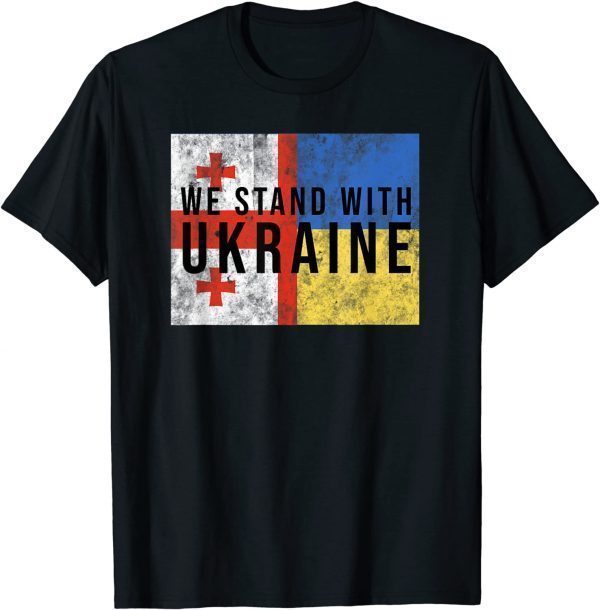 GeorgianUkrainian flag flag friendly countries Shirt