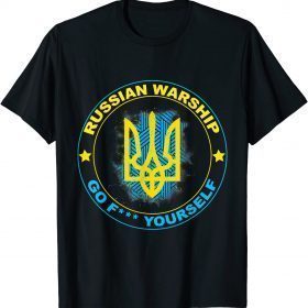 I Stand With Ukraine Flag Russian go f yourself Classic Tee Shirt