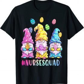 Classic Gnome Easter Nurse Squad Easter Gnome Shirt