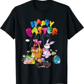 Happy Easter Day Bunny Spring Gnome Easter Egg Hunting Classic TShirt
