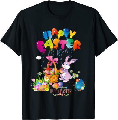 Happy Easter Day Bunny Spring Gnome Easter Egg Hunting Classic TShirt