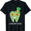 T-Shirt Irish You Flossed Teeth St Patricks Day Dentist Dental Squad 2022