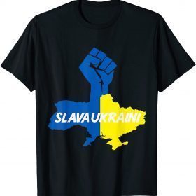 Classic Slava Ukraini Solidarity TShirt