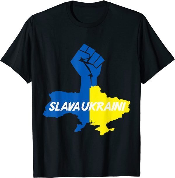 Classic Slava Ukraini Solidarity TShirt