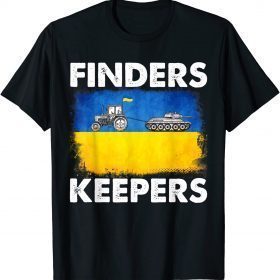 Finder Keeper Funny Ukrainian Farmer Steals Gift TShirt